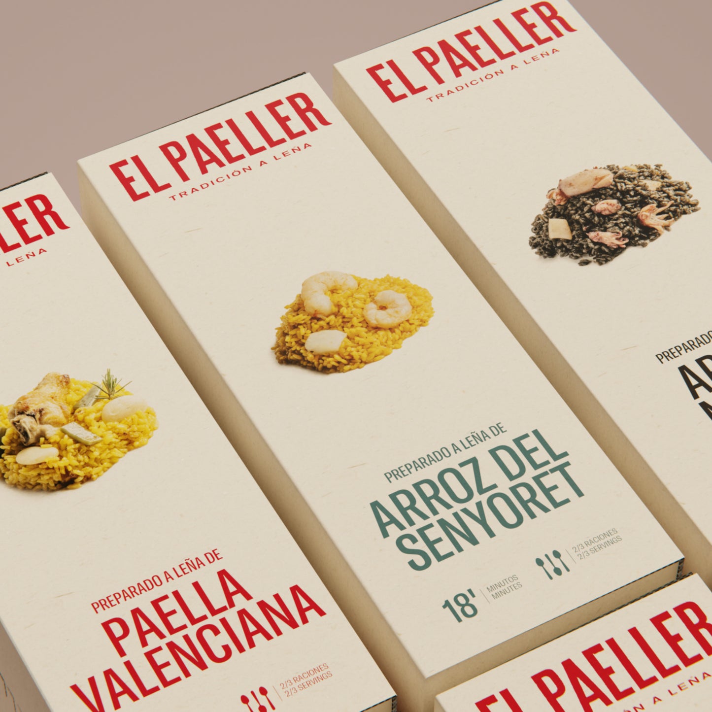 PAELLER: Valencian Paella Pack (2/3 servings)