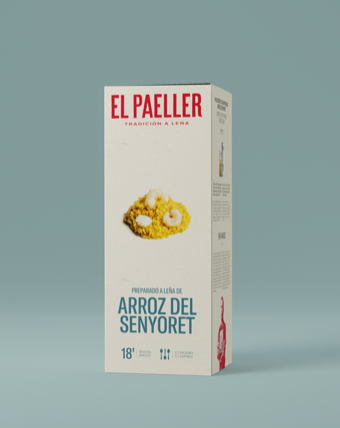 PAELLER: Seafood Paella 'Senyoret'  Pack (2/3 servings)