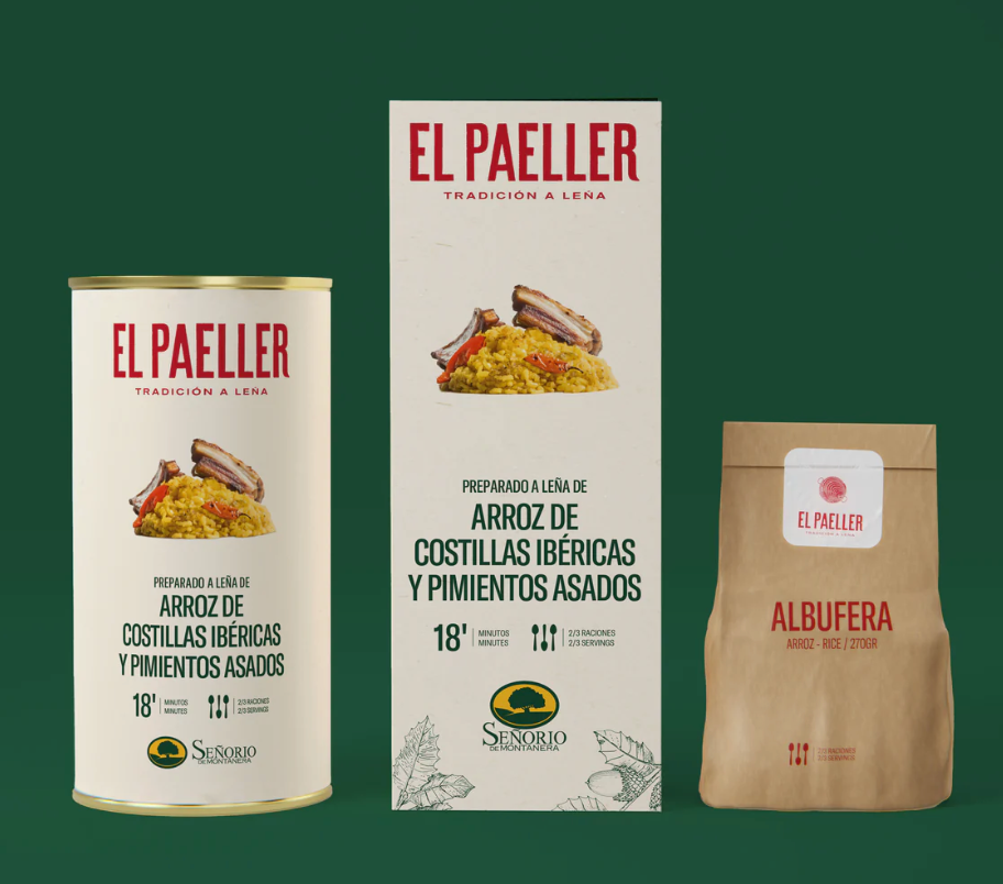 PAELLER: Rib & Peppers Paella Pack (2/3 servings)