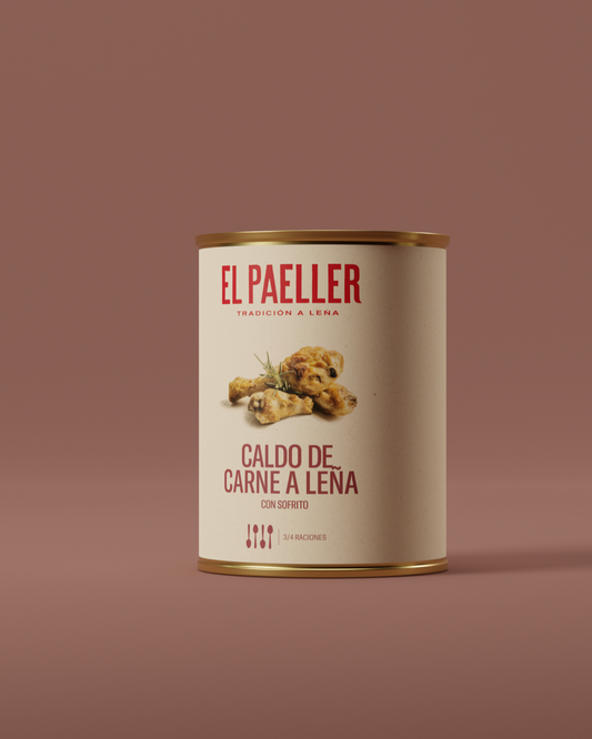 PAELLER - Paella Broth Meat 1L (2/3 servings)